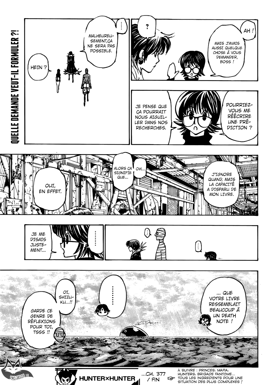 Hunter X Hunter: Chapter chapitre-377 - Page 17