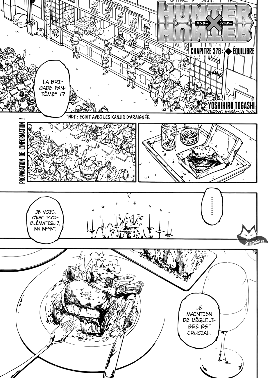 Hunter X Hunter: Chapter chapitre-378 - Page 1