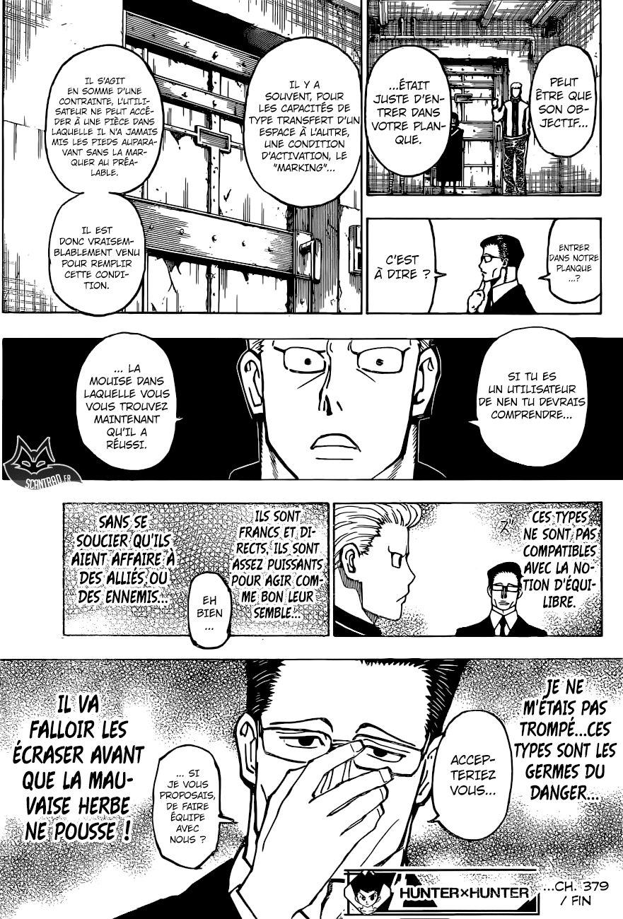 Hunter X Hunter: Chapter chapitre-379 - Page 19
