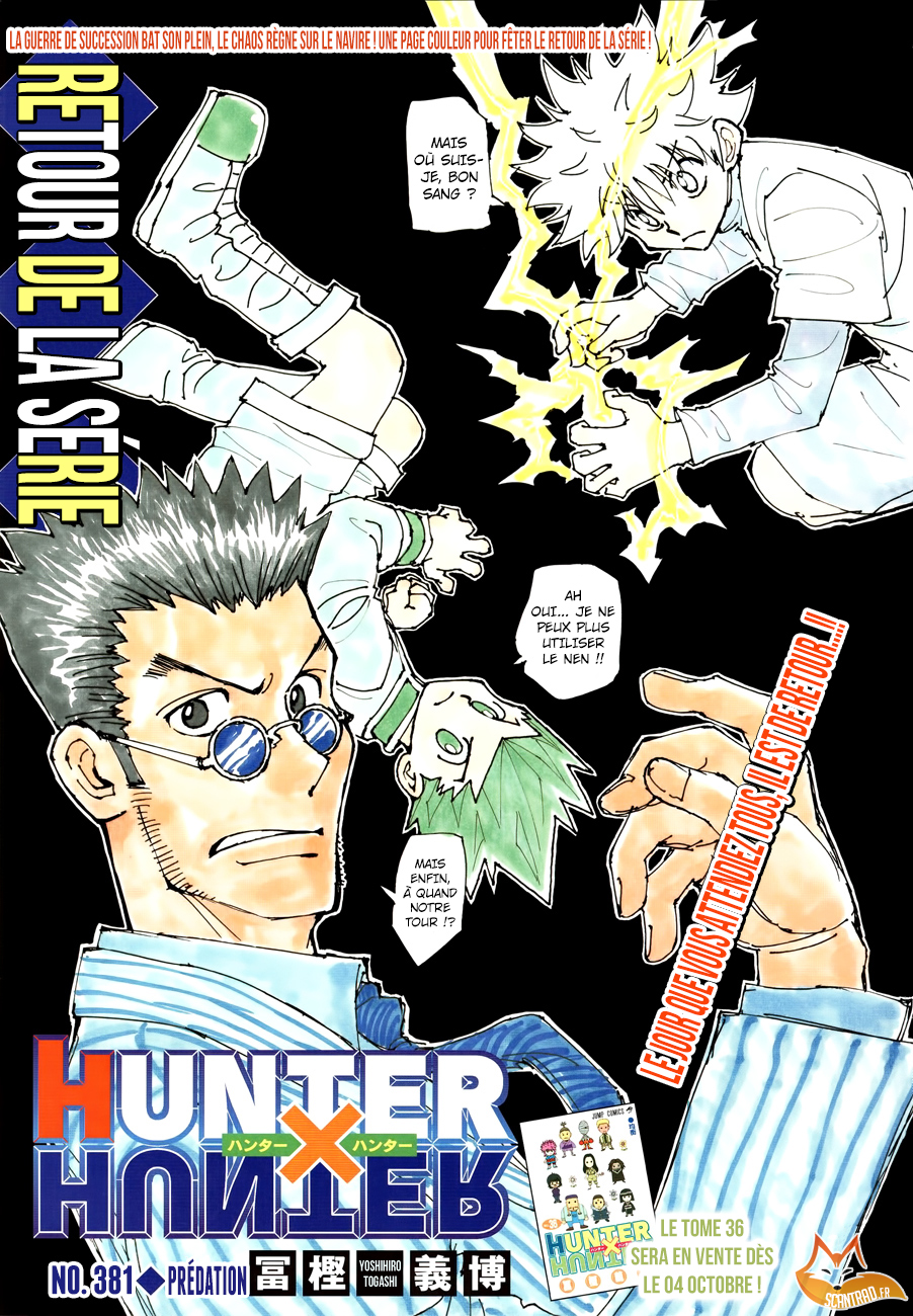 Hunter X Hunter: Chapter chapitre-381 - Page 1