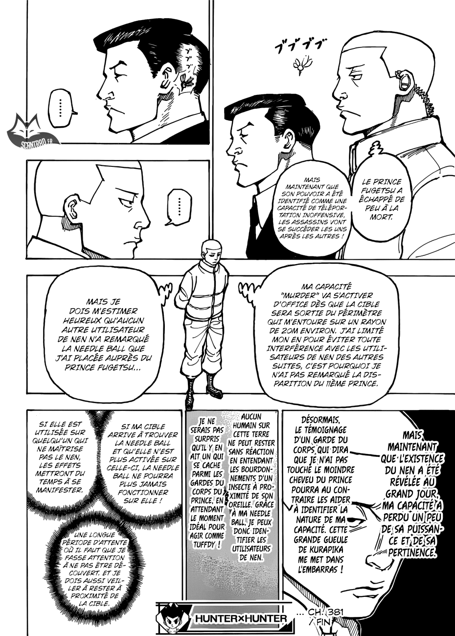 Hunter X Hunter: Chapter chapitre-381 - Page 18