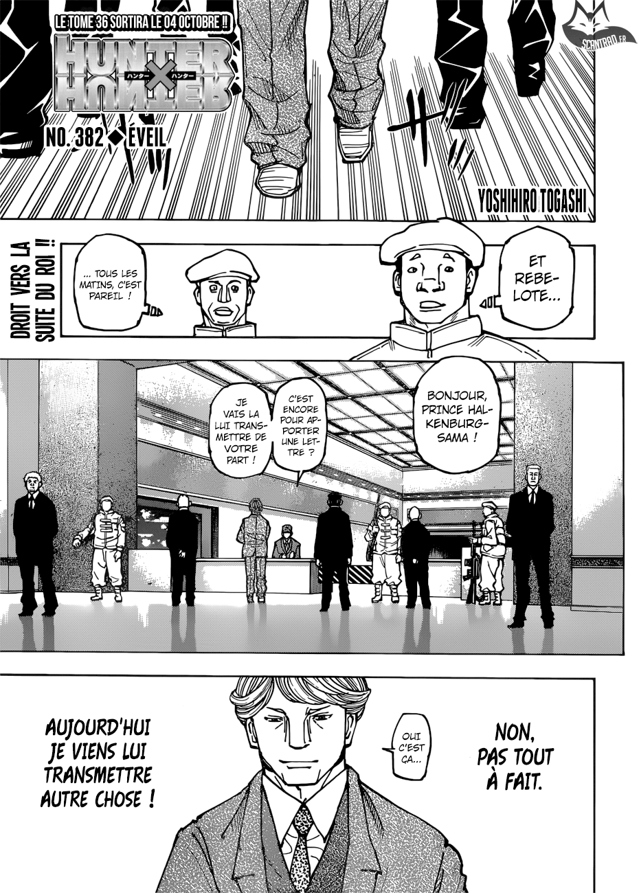 Hunter X Hunter: Chapter chapitre-382 - Page 1