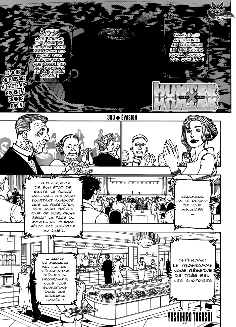 Hunter X Hunter: Chapter chapitre-383 - Page 1