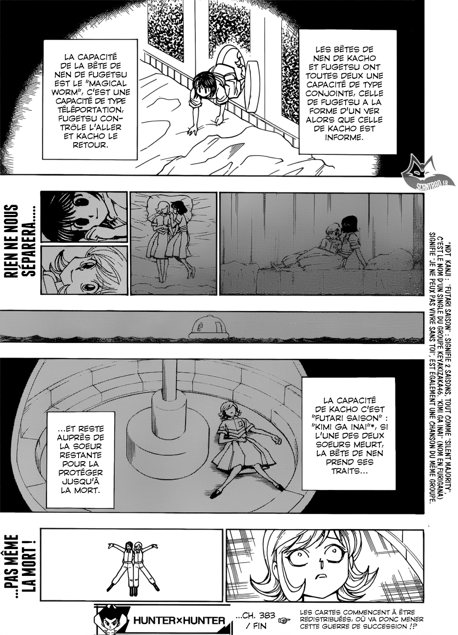 Hunter X Hunter: Chapter chapitre-383 - Page 18