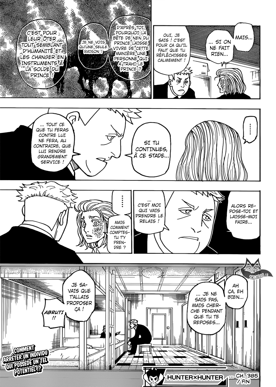 Hunter X Hunter: Chapter chapitre-385 - Page 19