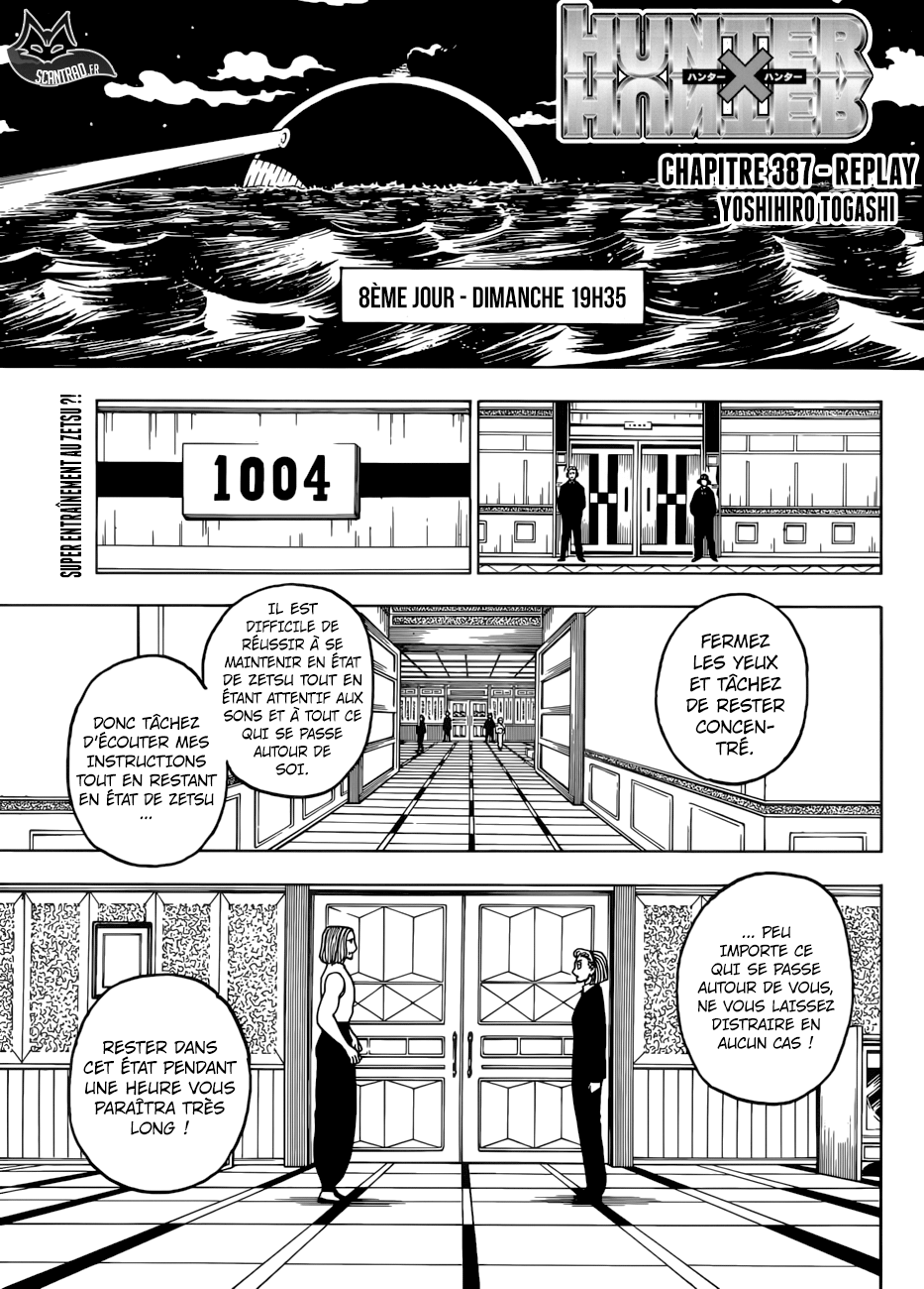 Hunter X Hunter: Chapter chapitre-387 - Page 1