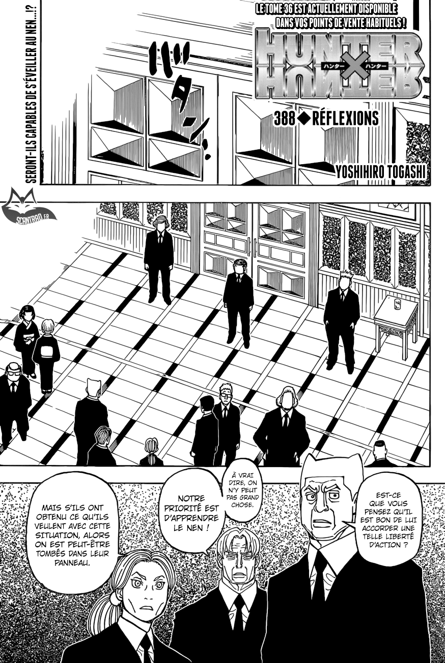 Hunter X Hunter: Chapter chapitre-388 - Page 1