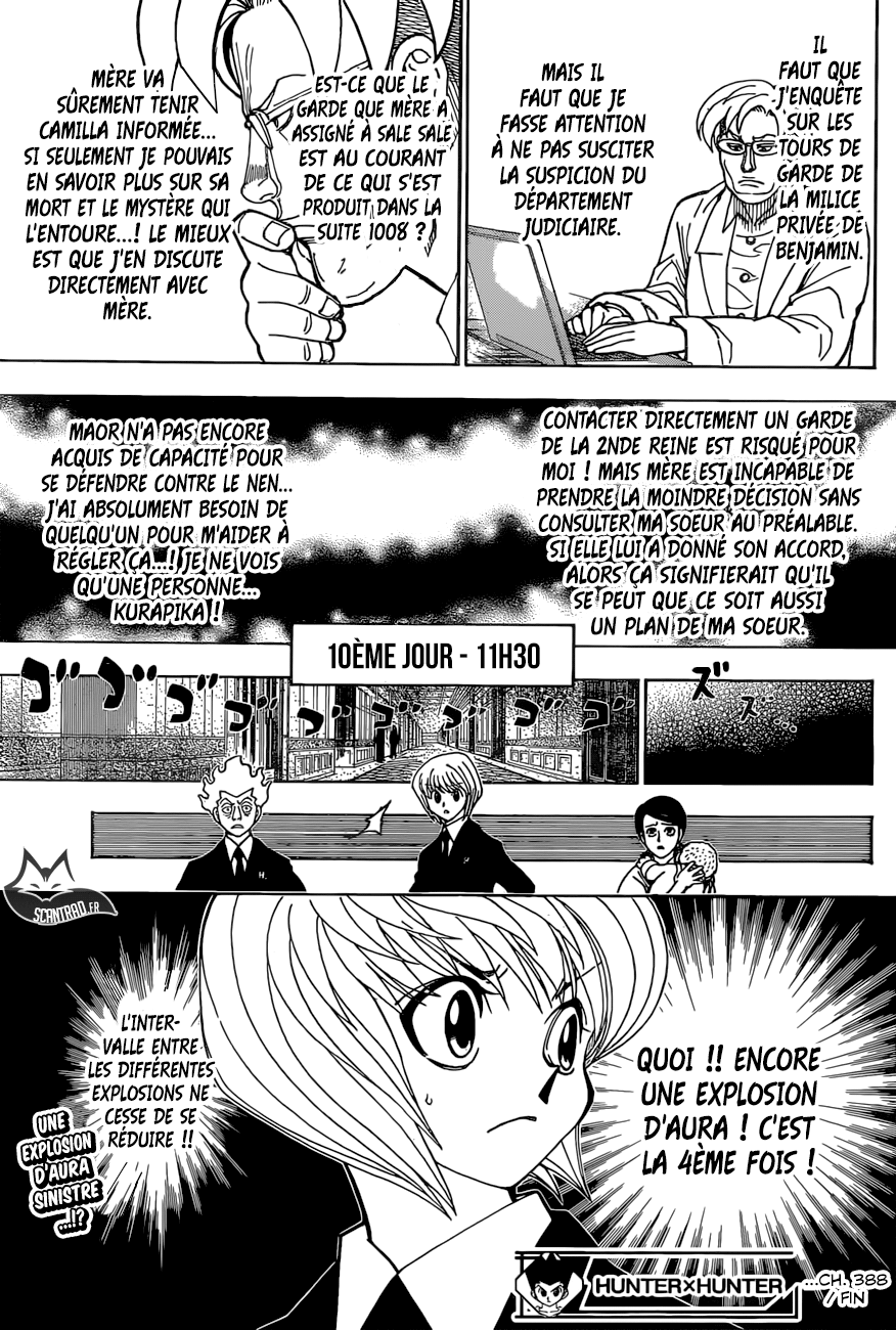 Hunter X Hunter: Chapter chapitre-388 - Page 19