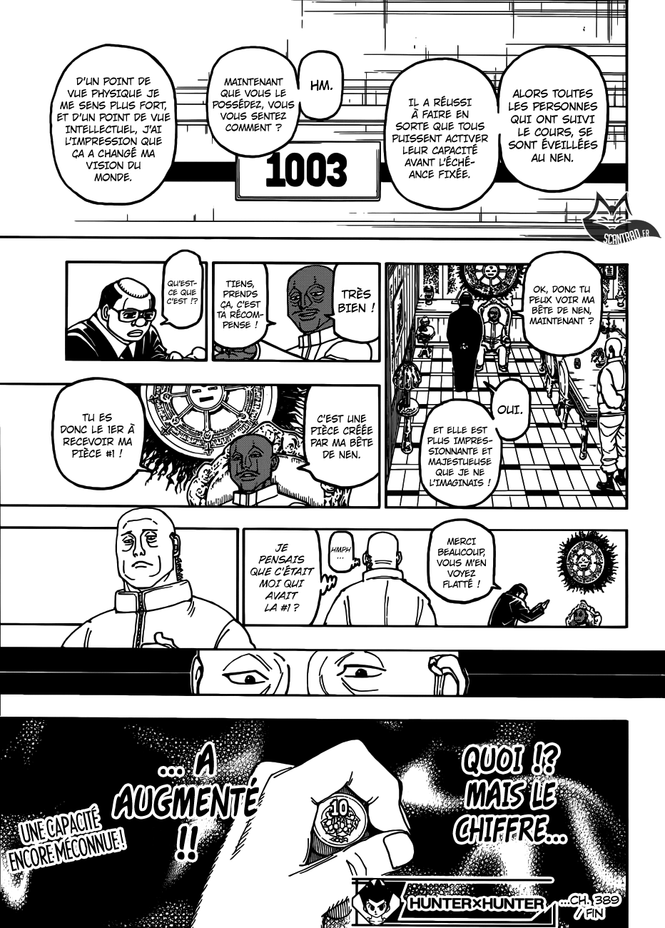 Hunter X Hunter: Chapter chapitre-389 - Page 19
