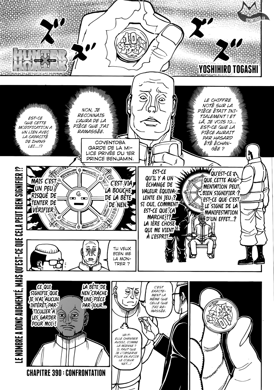Hunter X Hunter: Chapter chapitre-390 - Page 1
