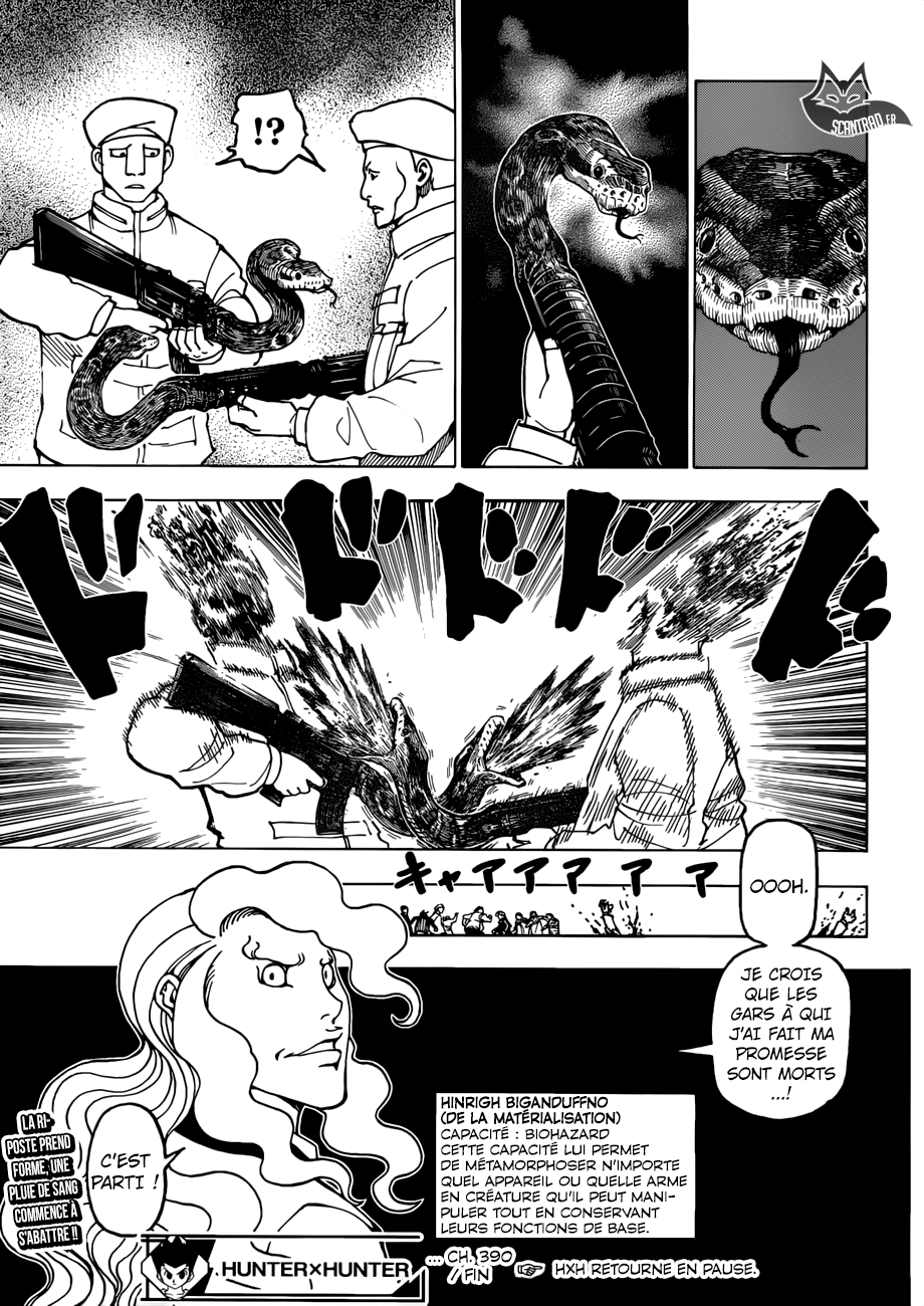 Hunter X Hunter: Chapter chapitre-390 - Page 19