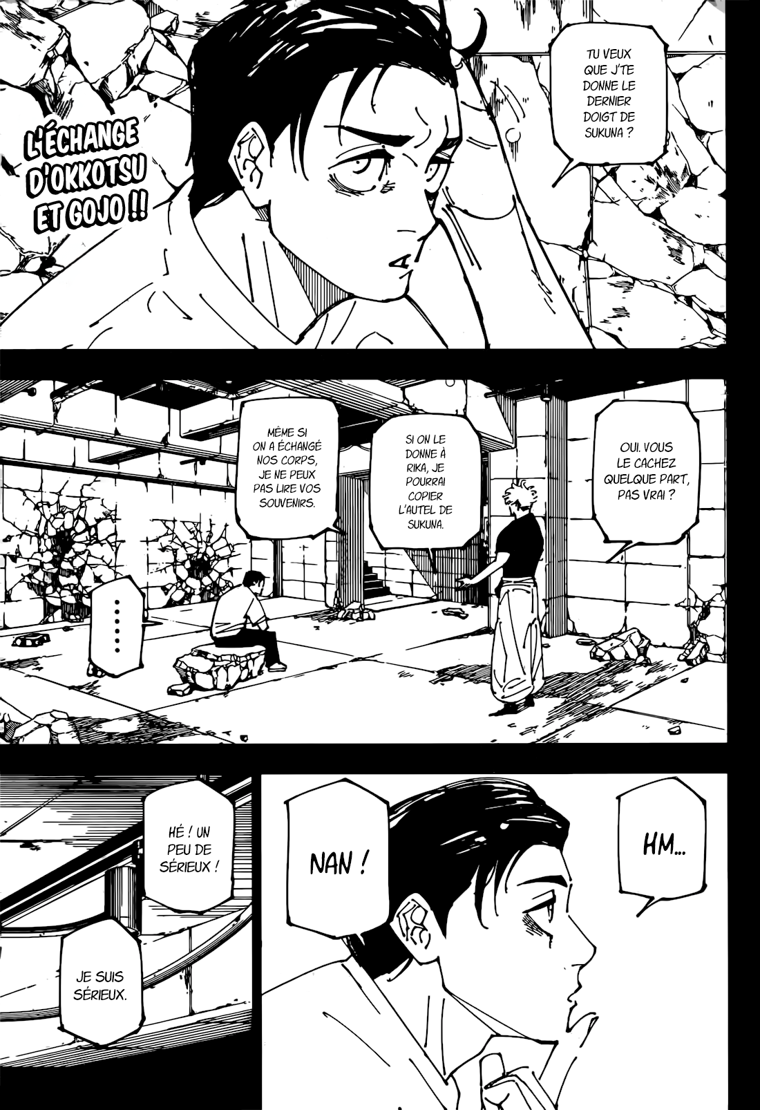 Jujutsu Kaisen: Chapter Chapitre-267 - Page 3