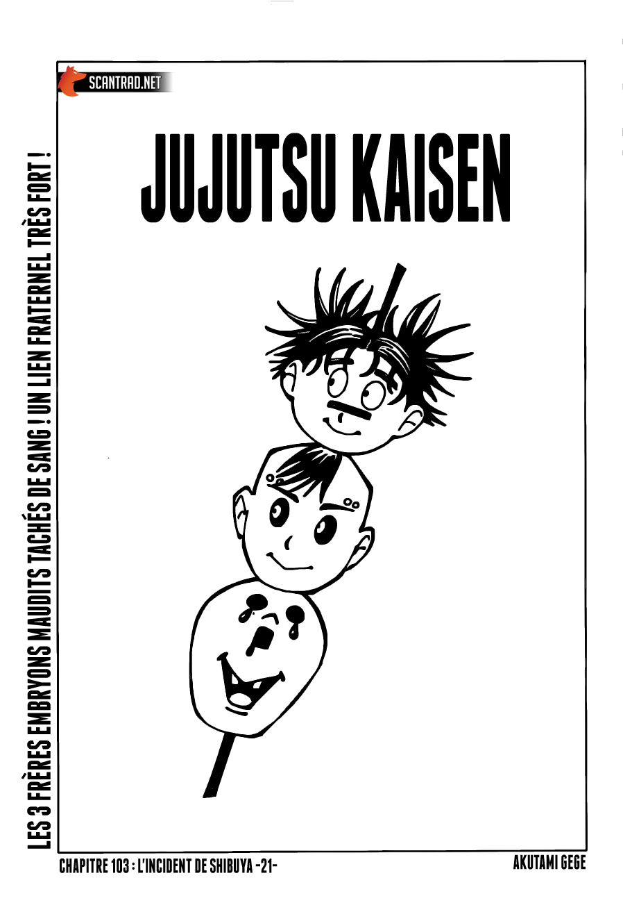 Jujutsu Kaisen: Chapter chapitre-103 - Page 1
