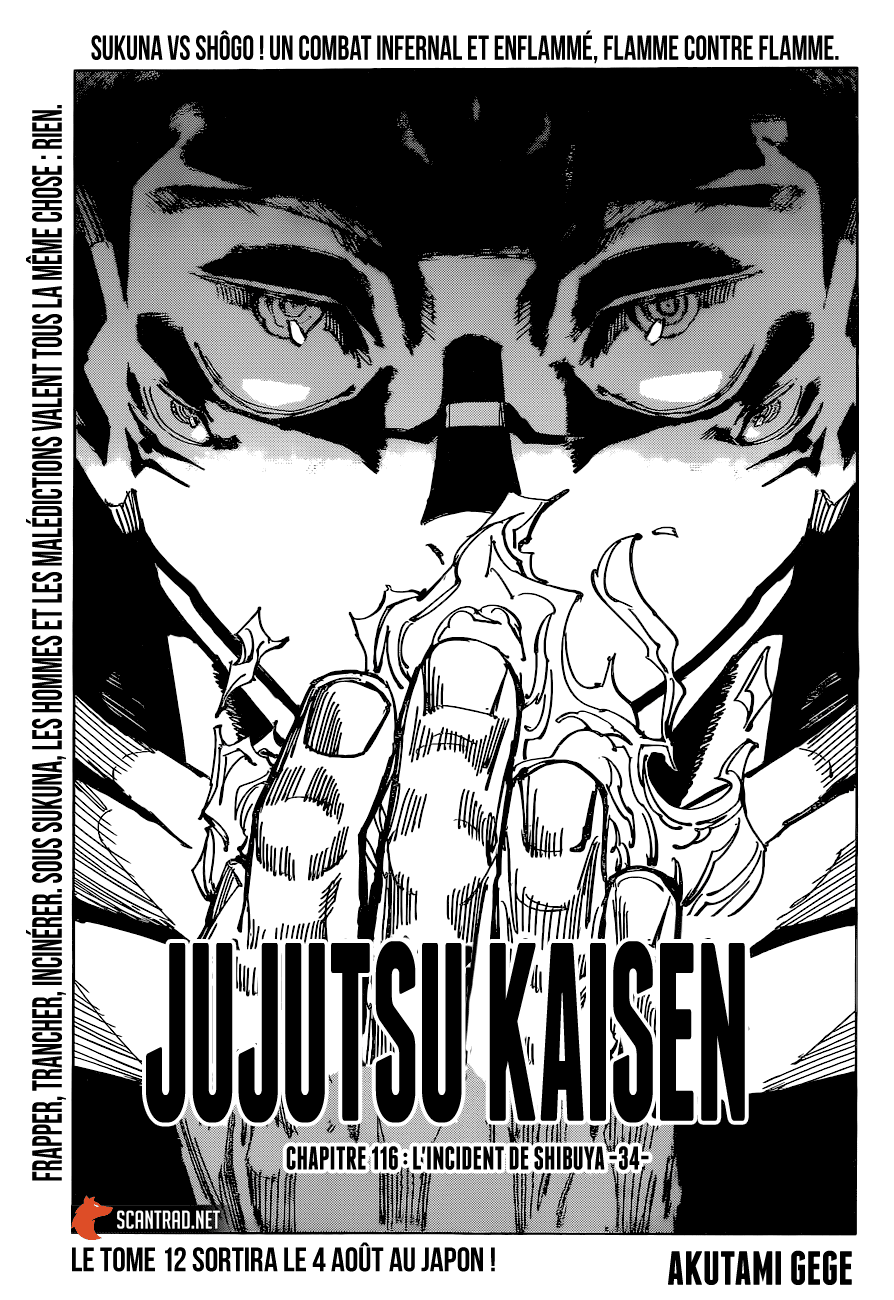 Jujutsu Kaisen: Chapter chapitre-116 - Page 1