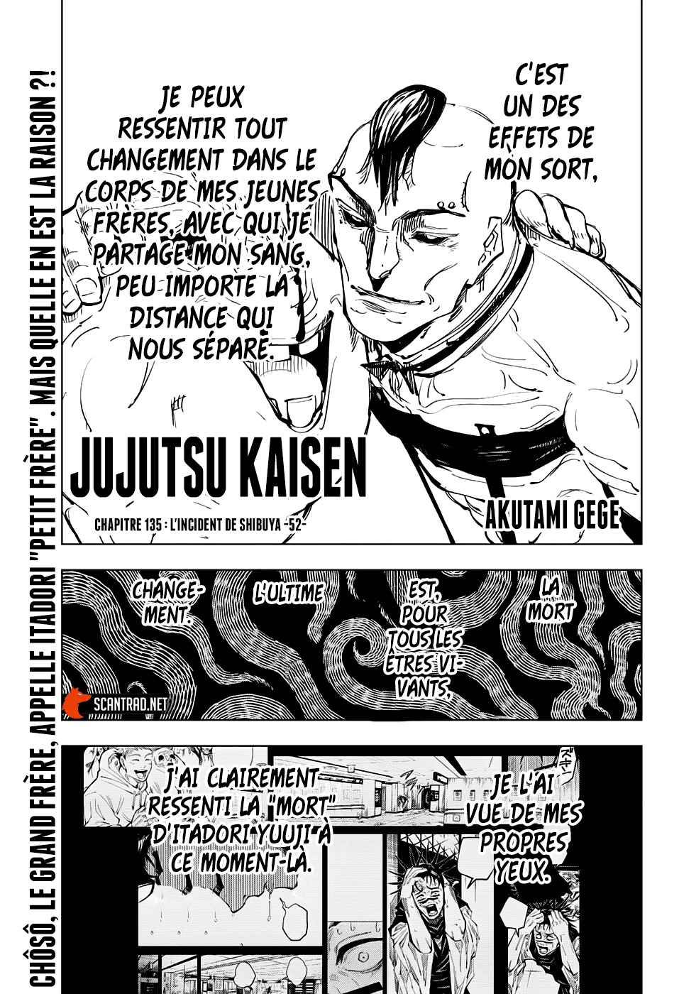Jujutsu Kaisen: Chapter chapitre-135 - Page 1