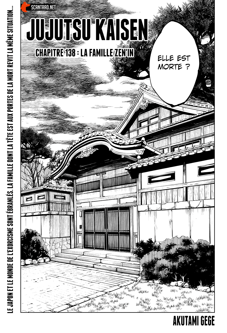 Jujutsu Kaisen: Chapter chapitre-138 - Page 1