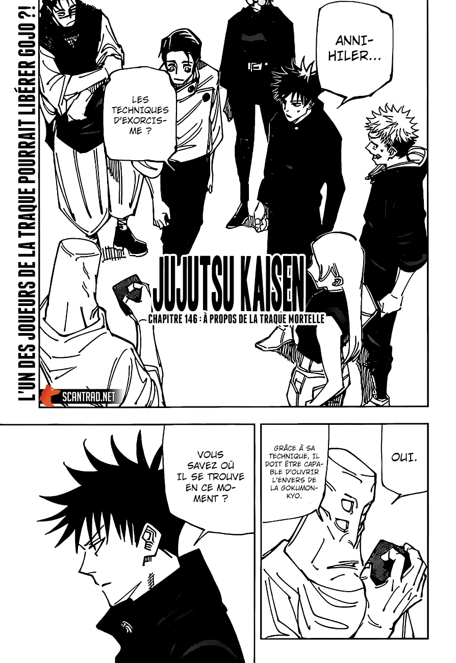 Jujutsu Kaisen: Chapter chapitre-146 - Page 1