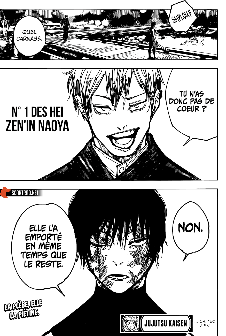 Jujutsu Kaisen: Chapter chapitre-150 - Page 22
