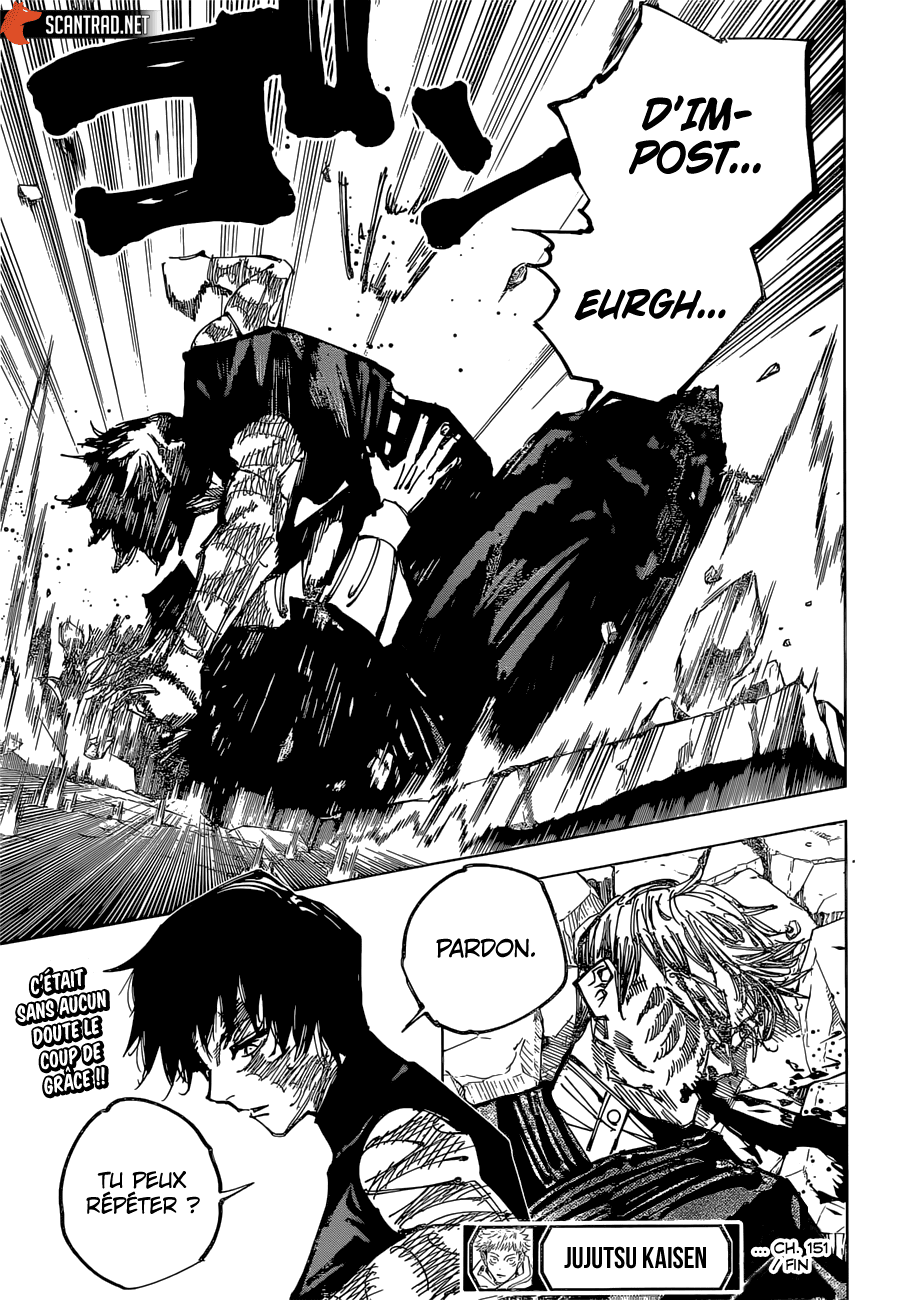 Jujutsu Kaisen: Chapter chapitre-151 - Page 16