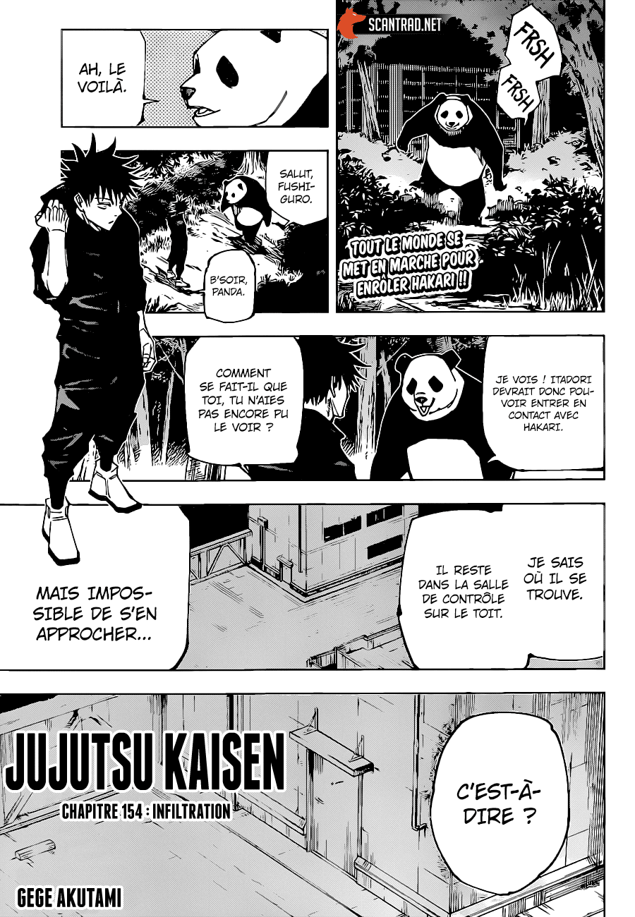 Jujutsu Kaisen: Chapter chapitre-154 - Page 1