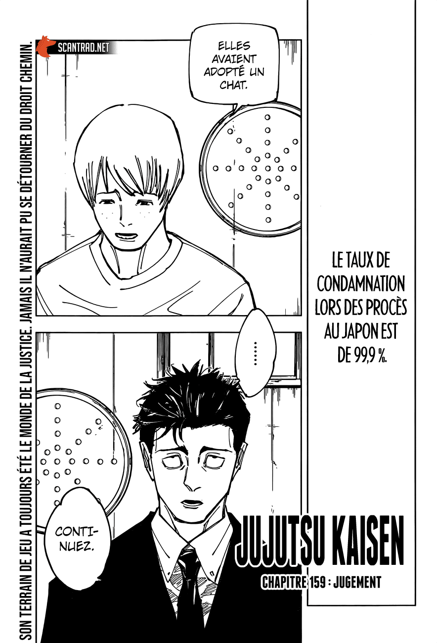 Jujutsu Kaisen: Chapter chapitre-159 - Page 1
