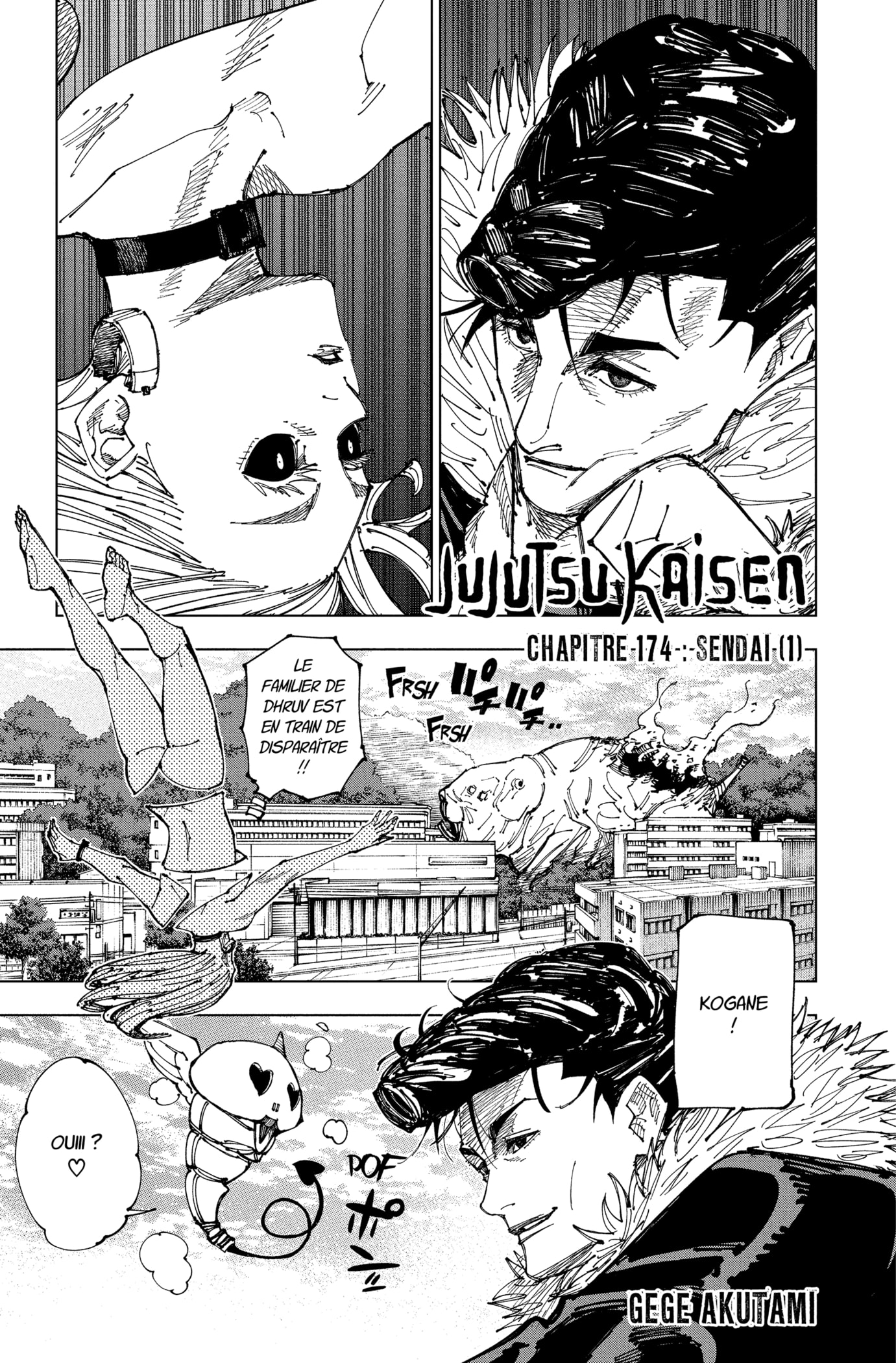 Jujutsu Kaisen: Chapter chapitre-174 - Page 1