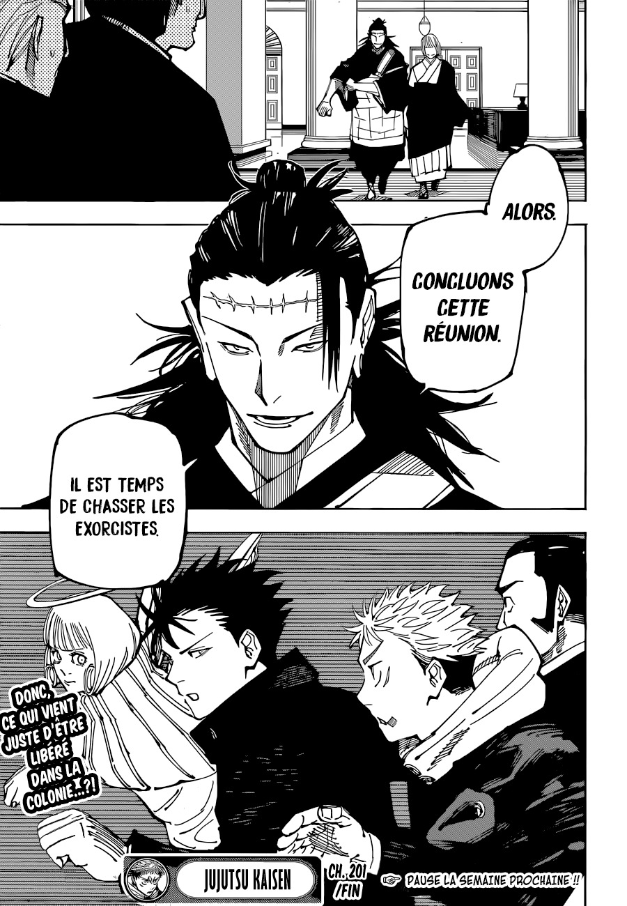 Jujutsu Kaisen: Chapter chapitre-201 - Page 18