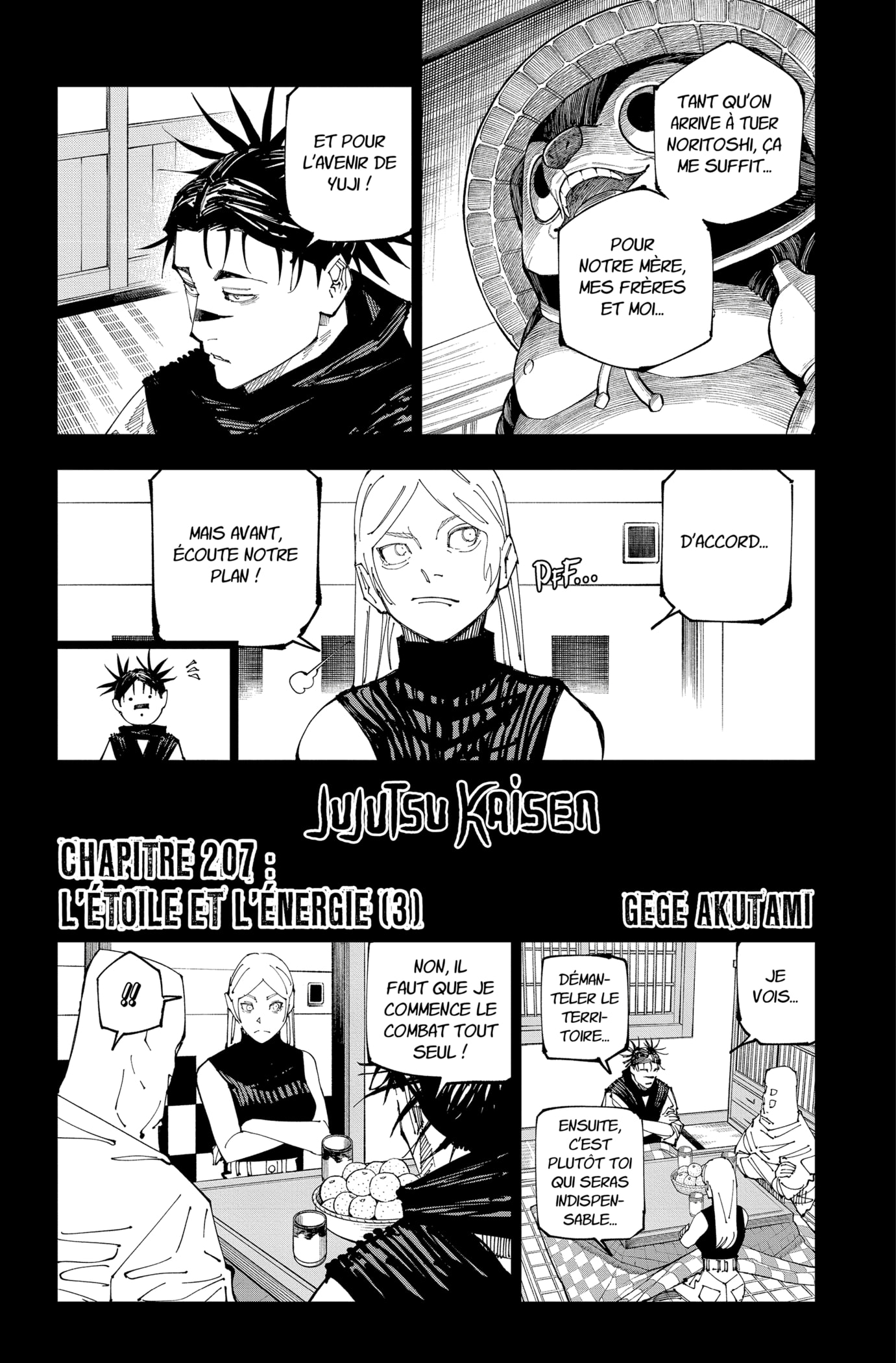 Jujutsu Kaisen: Chapter chapitre-207 - Page 1
