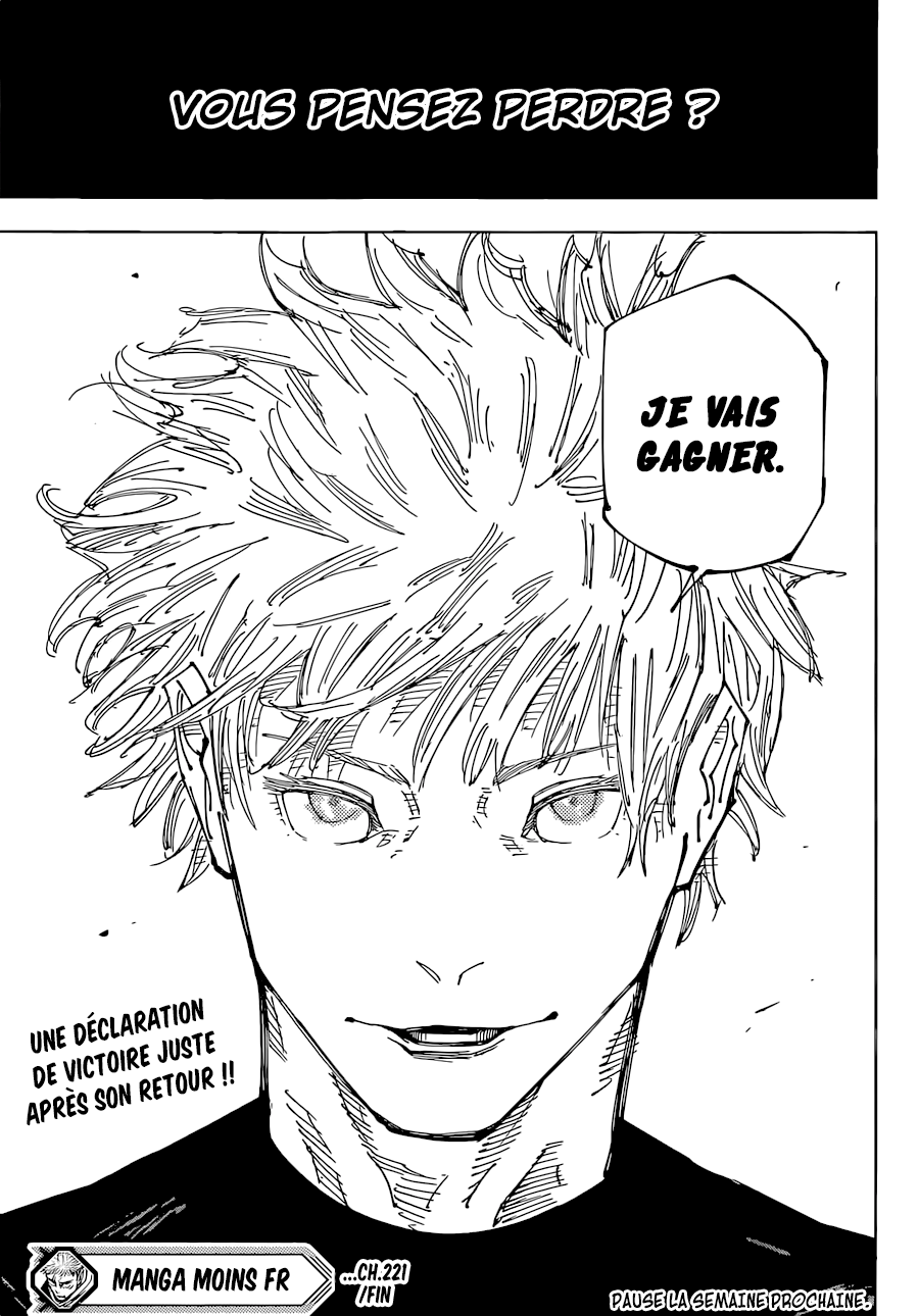 Jujutsu Kaisen: Chapter chapitre-221 - Page 18