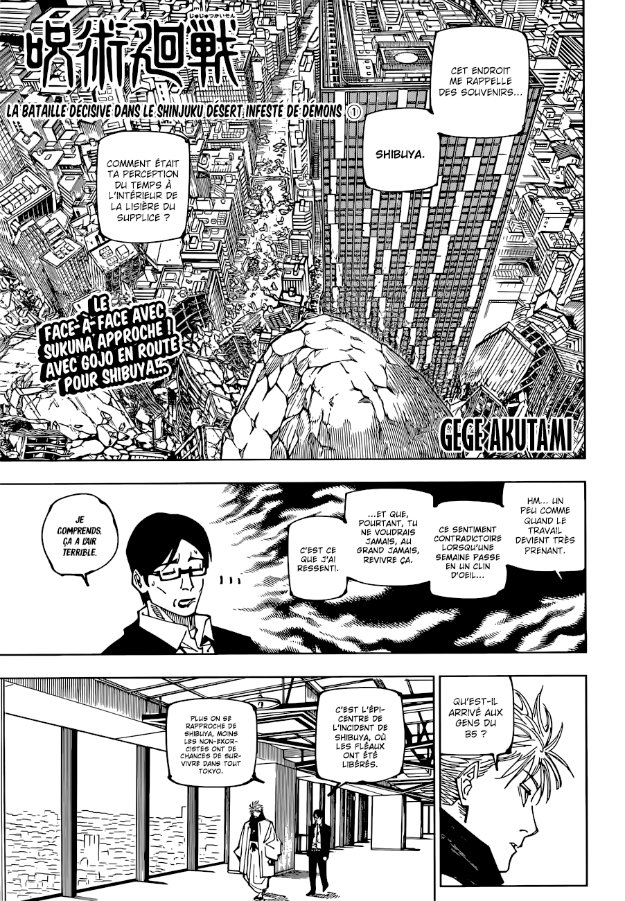 Jujutsu Kaisen: Chapter chapitre-223 - Page 1