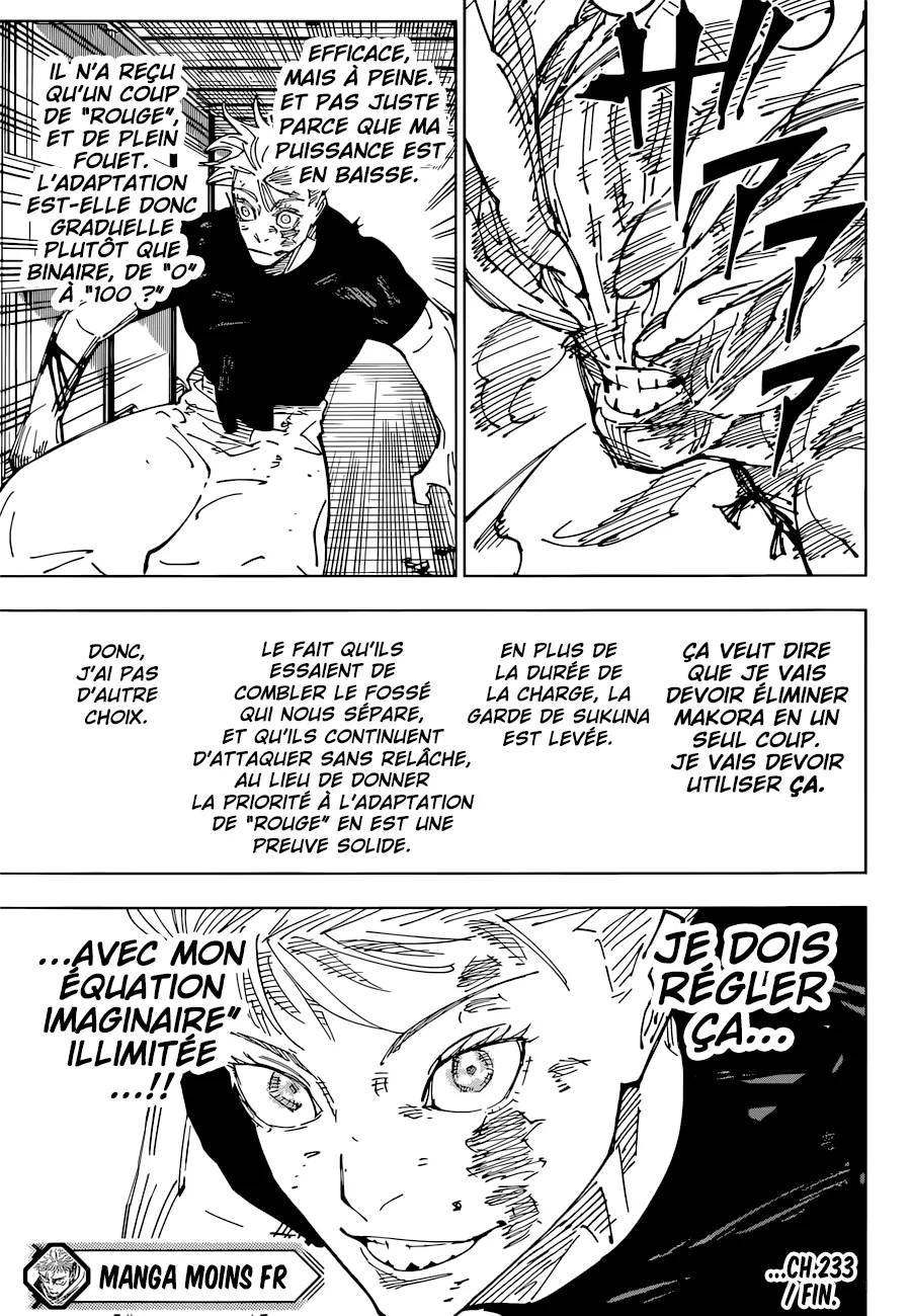 Jujutsu Kaisen: Chapter chapitre-233 - Page 18