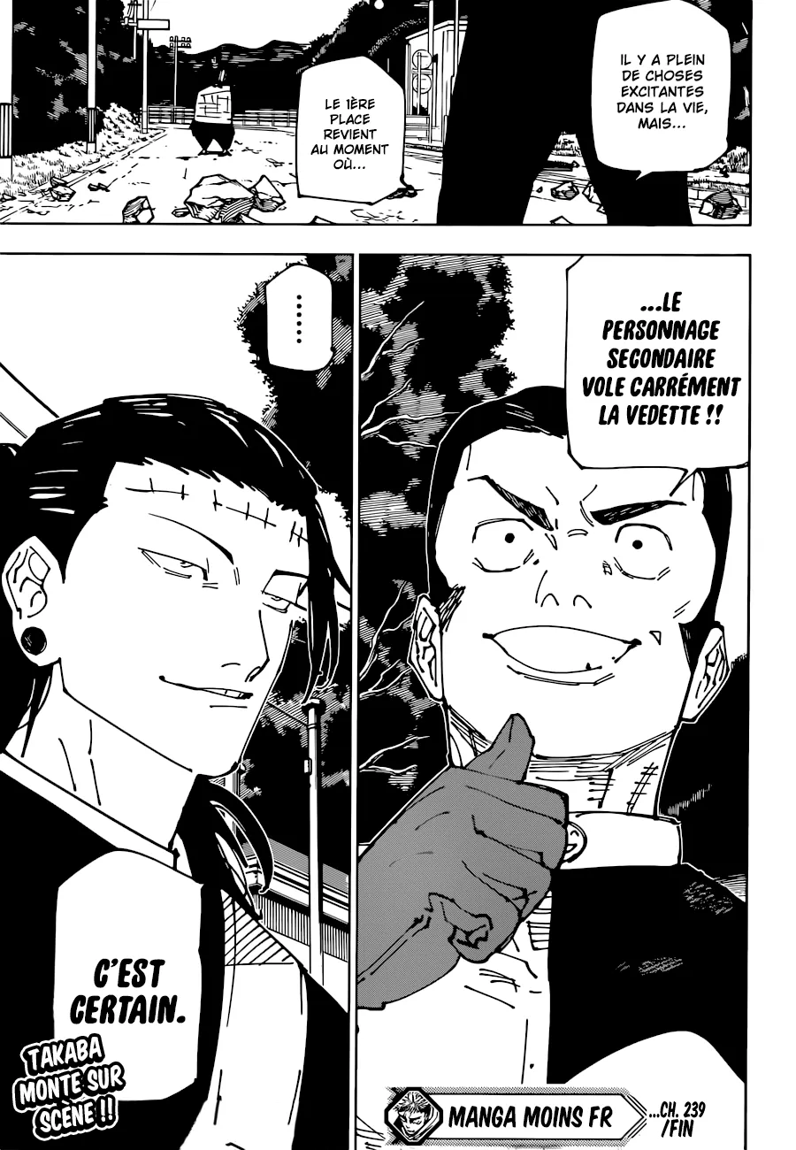 Jujutsu Kaisen: Chapter chapitre-239 - Page 18