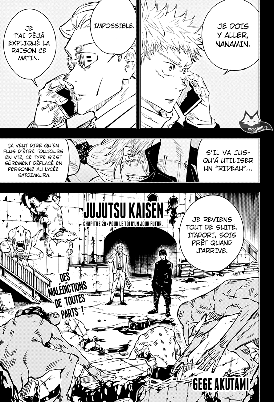 Jujutsu Kaisen: Chapter chapitre-26 - Page 1