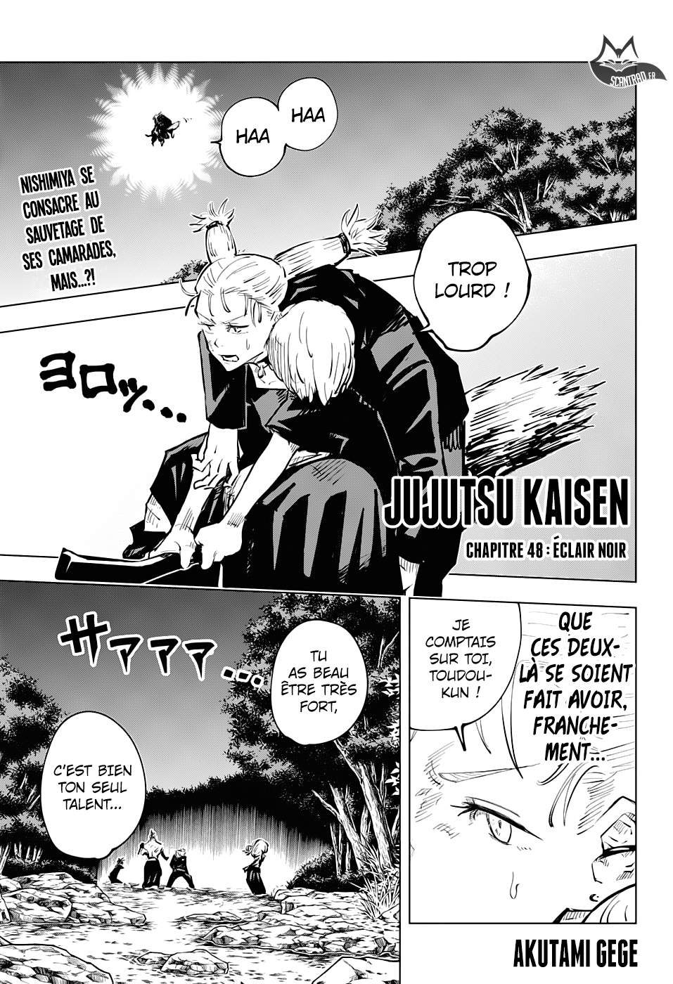 Jujutsu Kaisen: Chapter chapitre-48 - Page 1