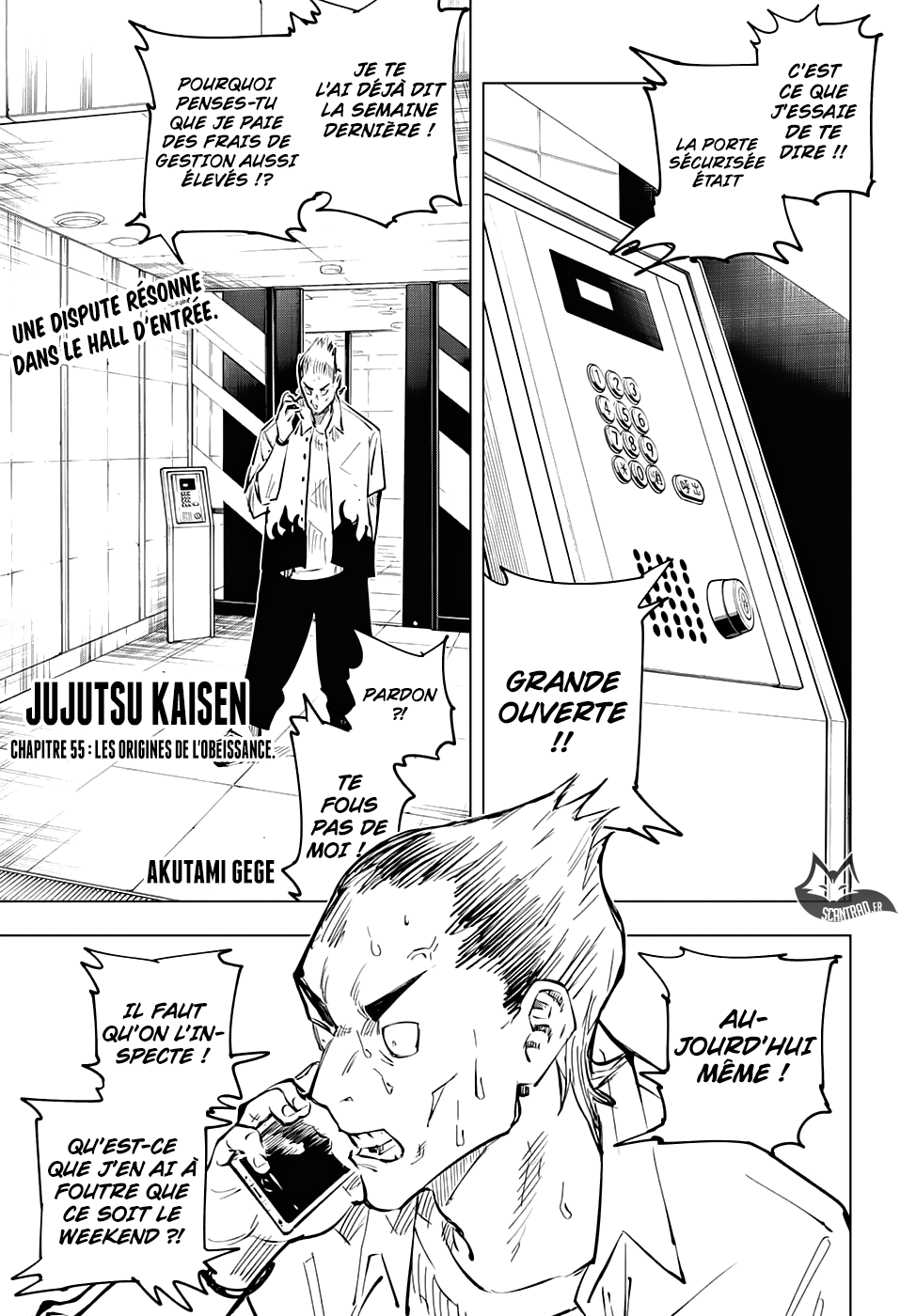 Jujutsu Kaisen: Chapter chapitre-55 - Page 1