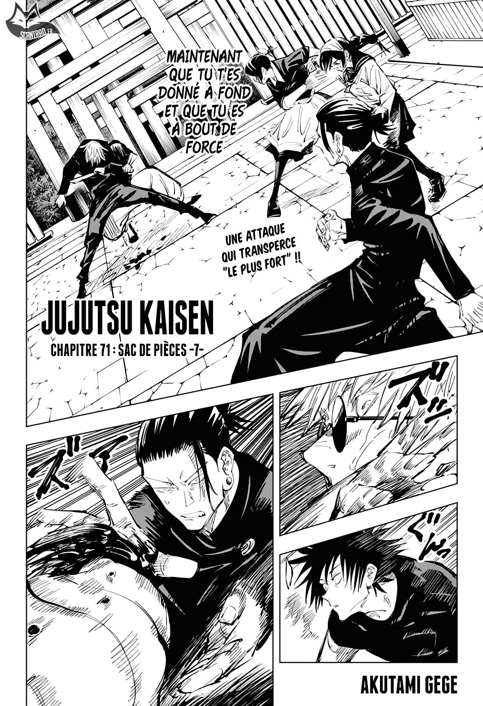 Jujutsu Kaisen: Chapter chapitre-71 - Page 2