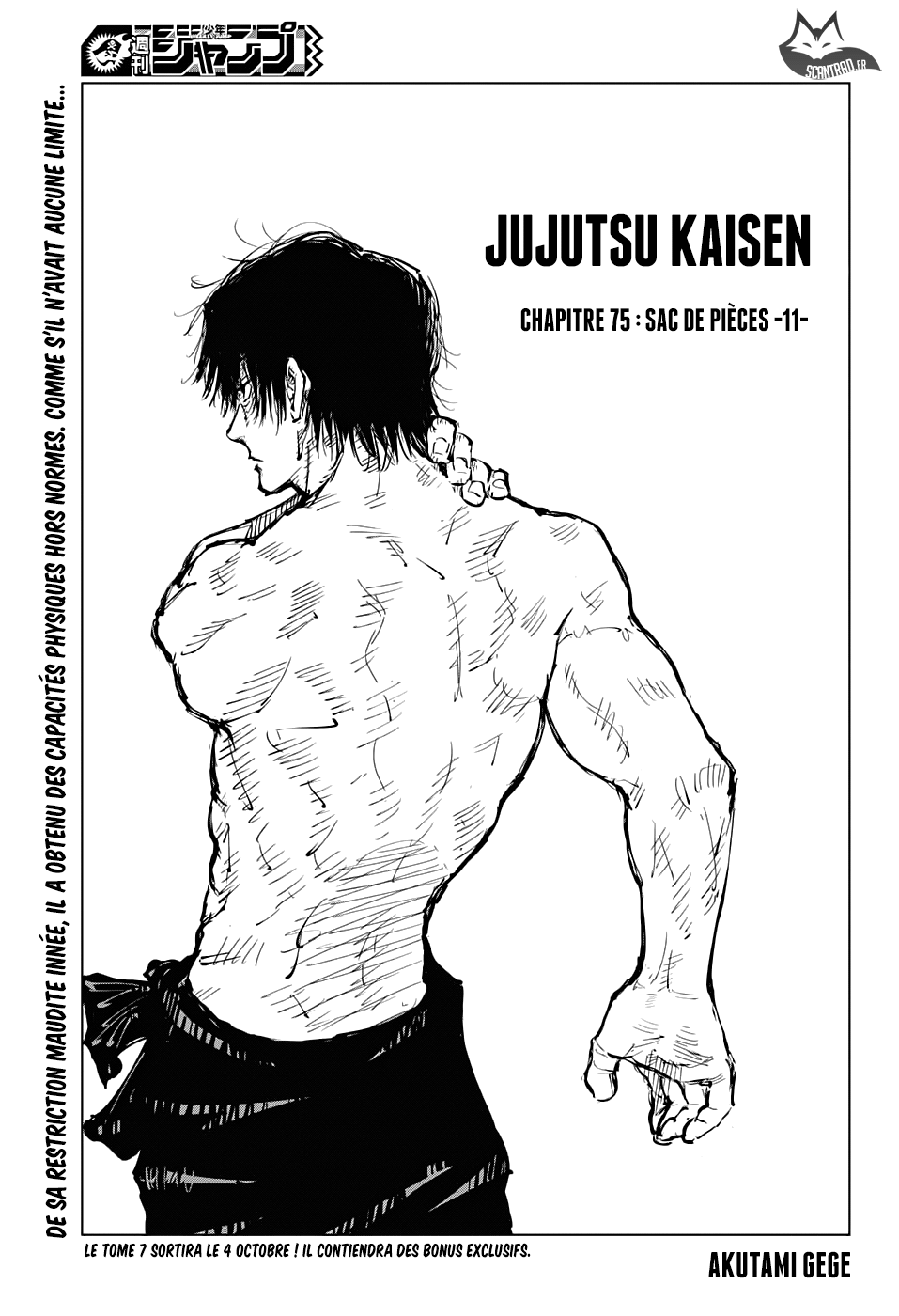 Jujutsu Kaisen: Chapter chapitre-75 - Page 1