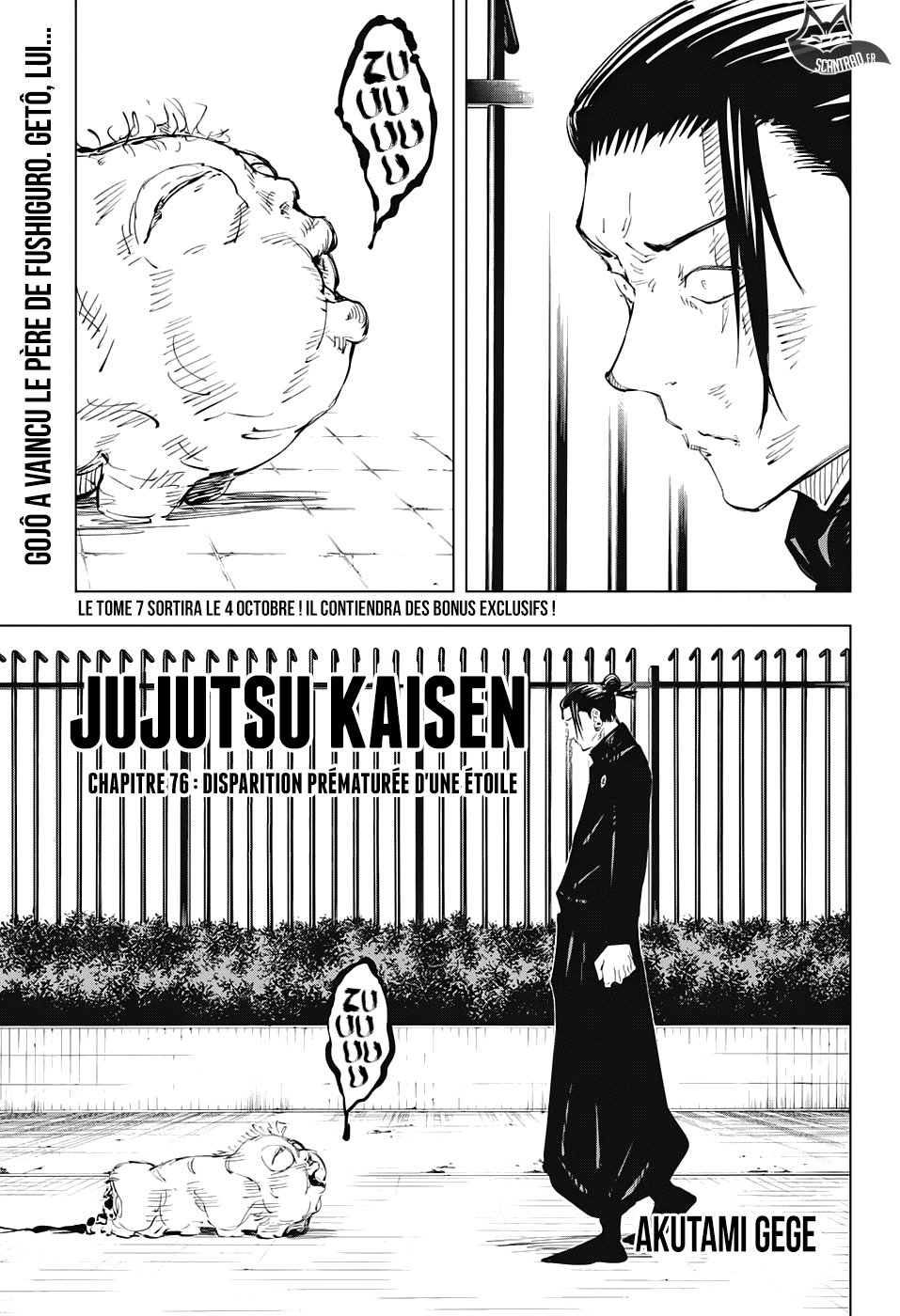 Jujutsu Kaisen: Chapter chapitre-76 - Page 1