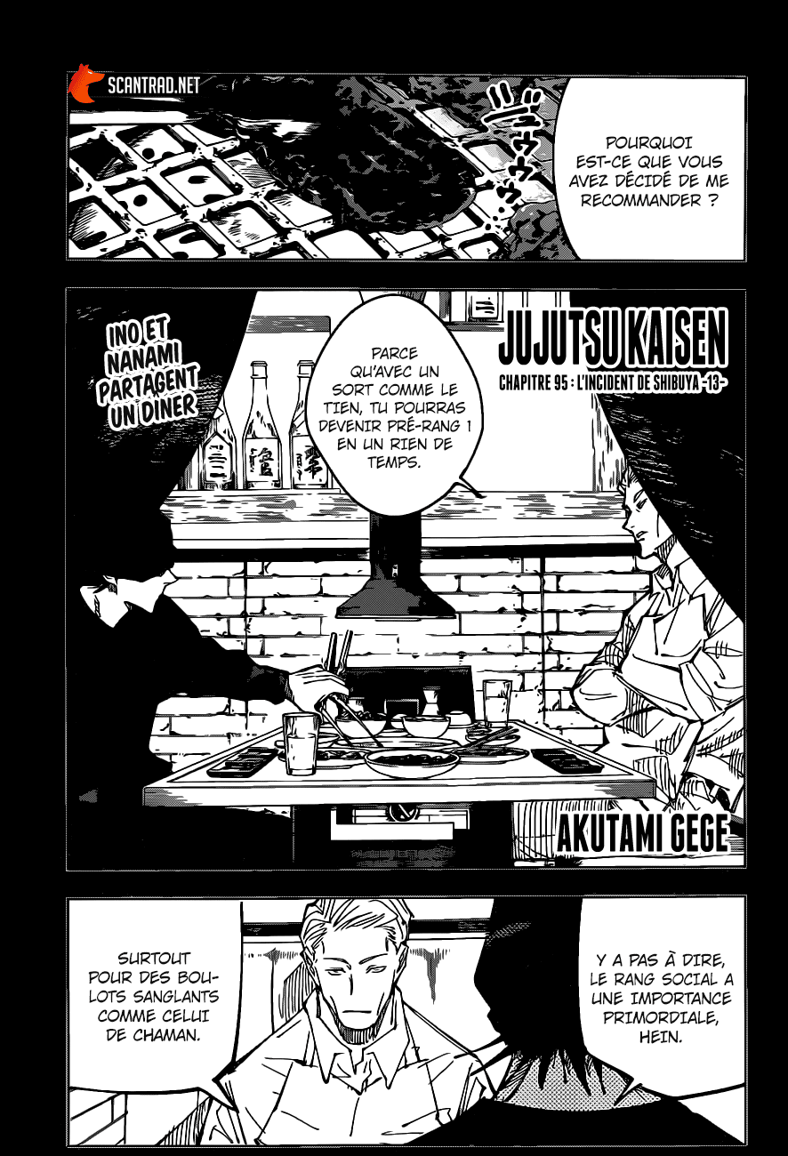 Jujutsu Kaisen: Chapter chapitre-95 - Page 1