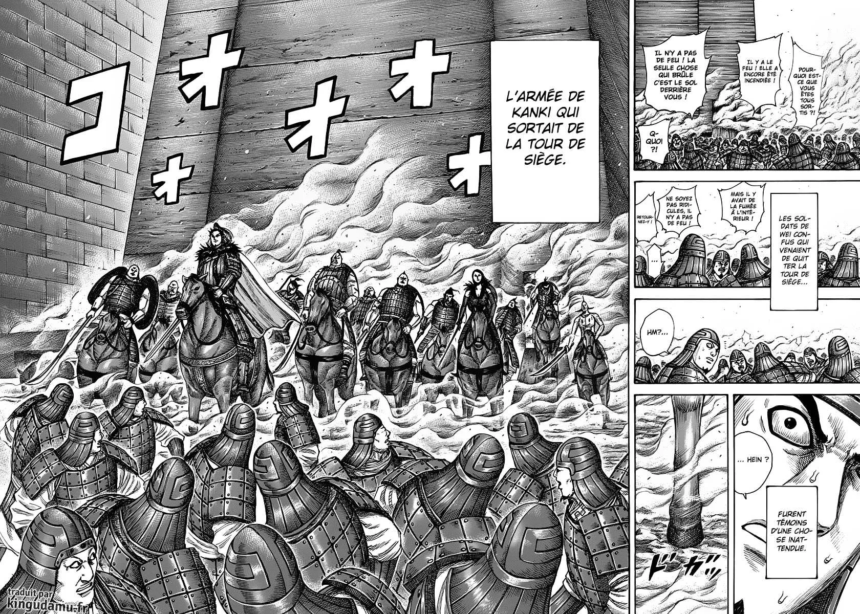 Scan Kingdom Chapitre 300 : Danger de chute - Page 16 sur ScanVF.Net