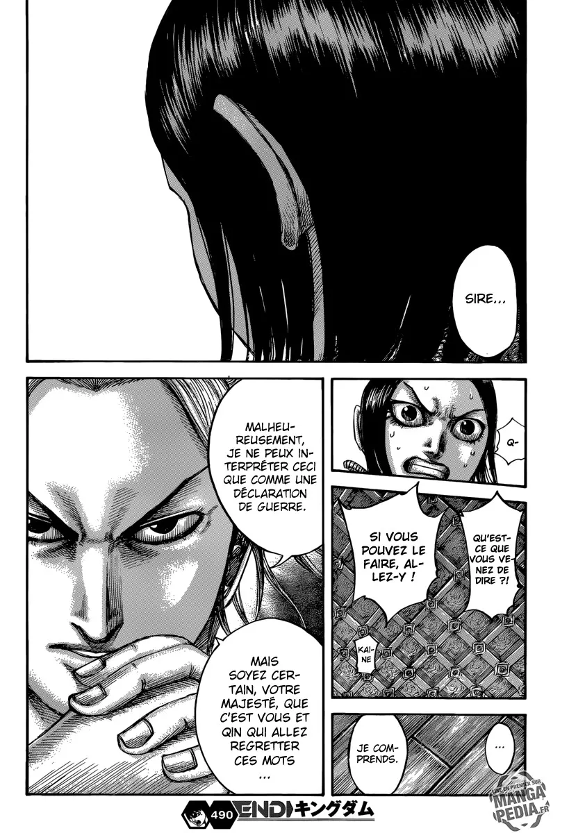 Kingdom: Chapter chapitre-490 - Page 19