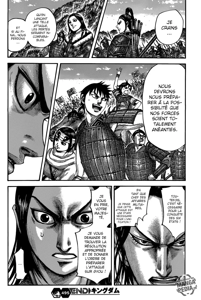 Kingdom: Chapter chapitre-495 - Page 19