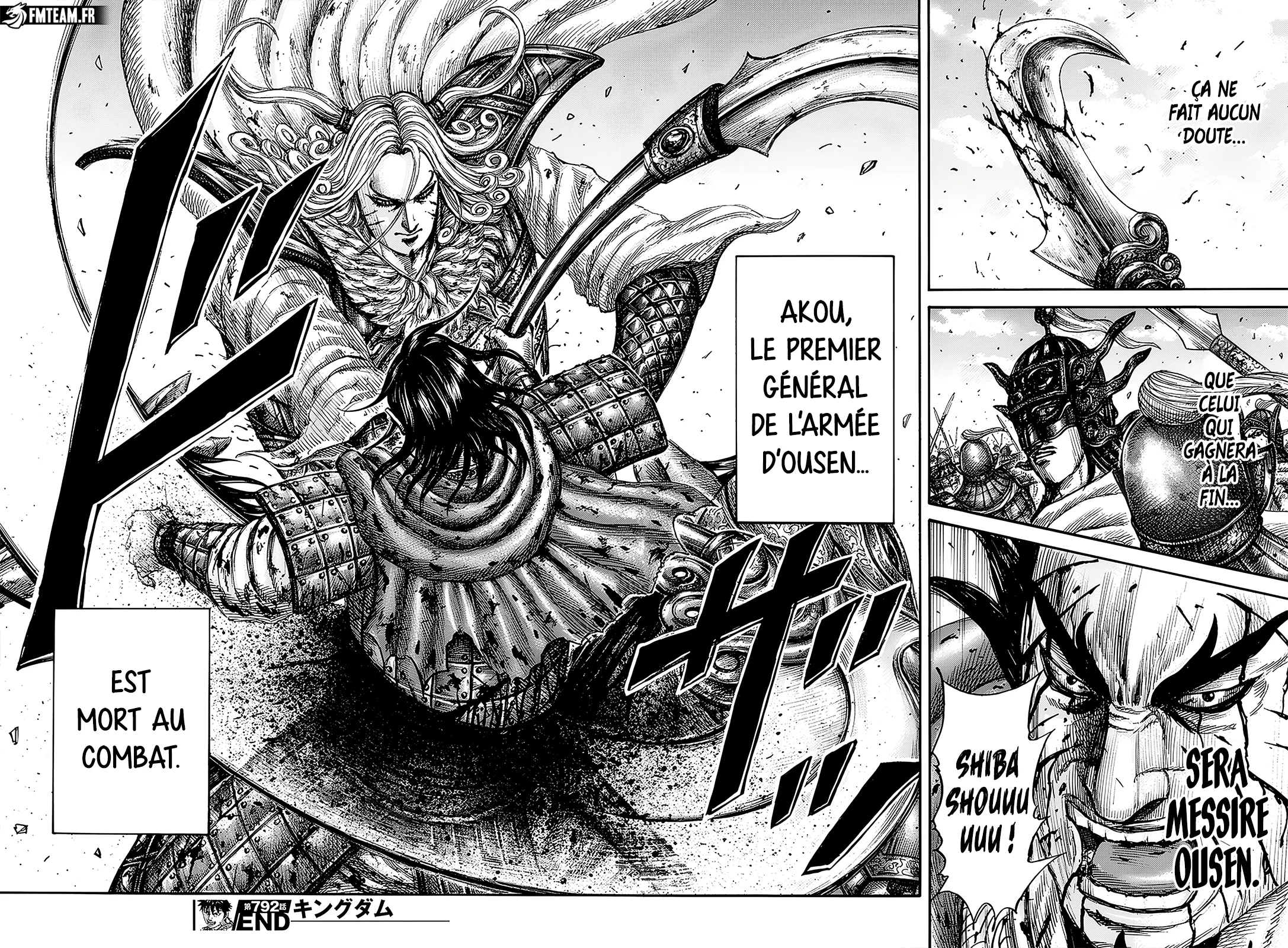 Scan Kingdom Chapitre 792 : La responsabilité de la fuite - Page 18 sur