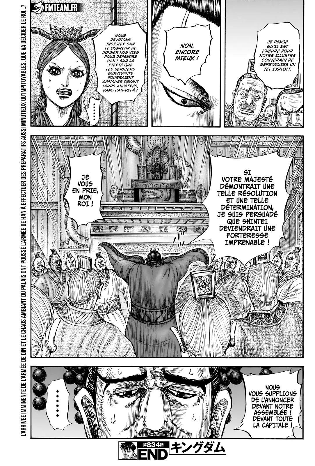Kingdom: Chapter chapitre-834 - Page 19