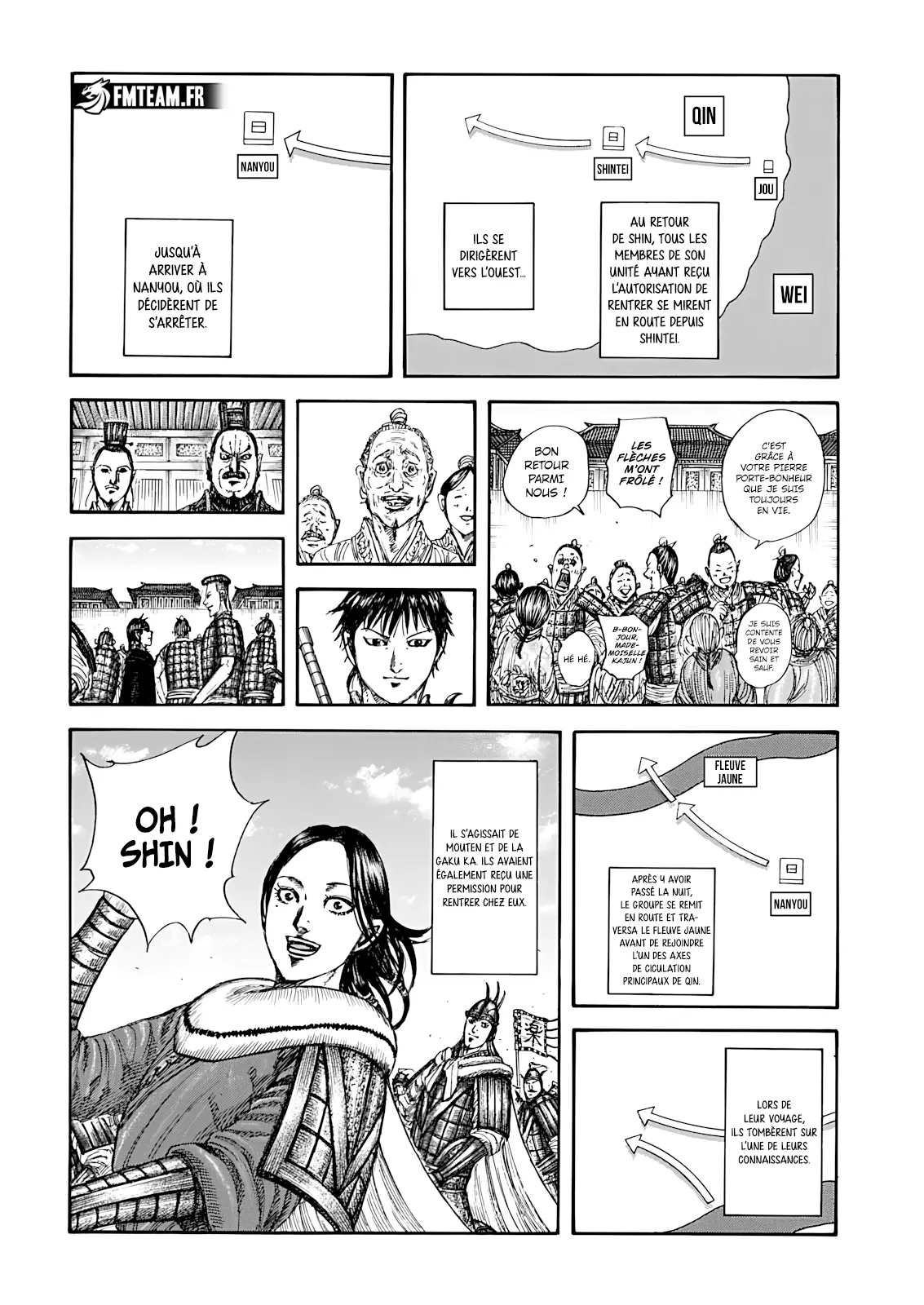 Scan Kingdom Chapitre 846 Un nom que je voulais lui