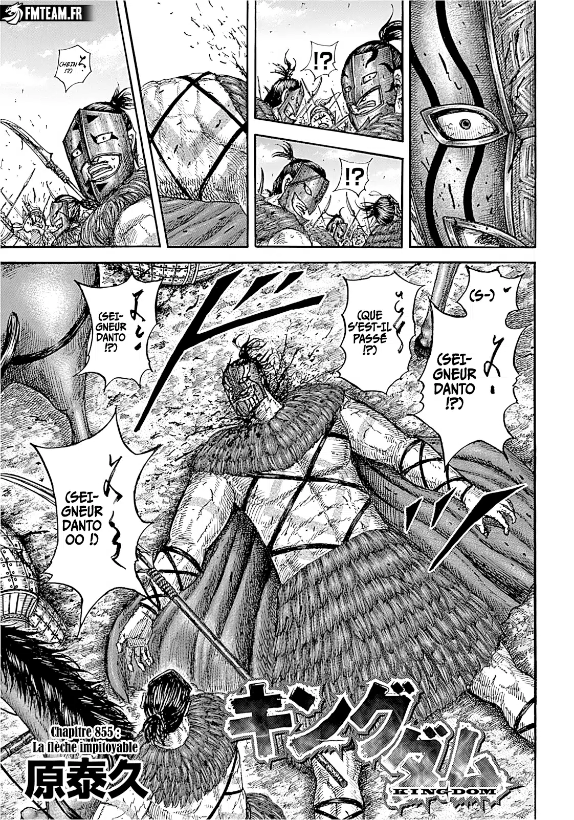 Kingdom: Chapter chapitre-855 - Page 3