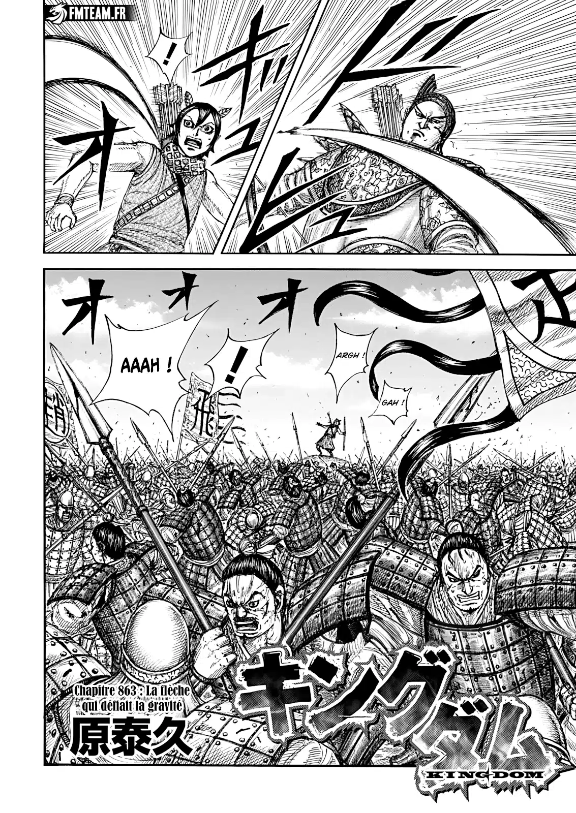 Kingdom: Chapter chapitre-863 - Page 3