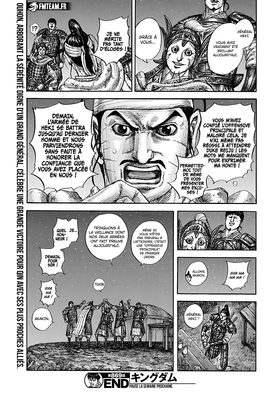 Kingdom: Chapter chapitre-869 - Page 19