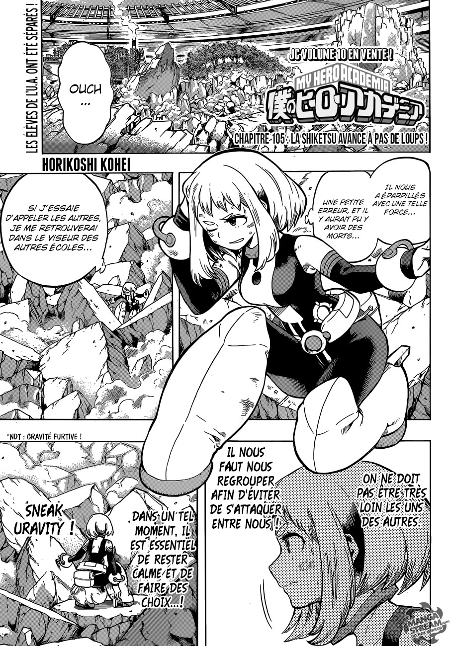My Hero Academia: Chapter chapitre-105 - Page 1