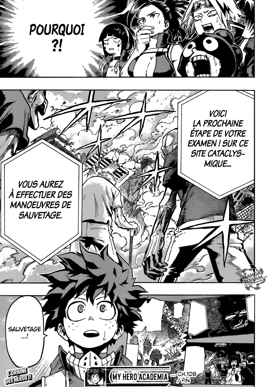 My Hero Academia: Chapter chapitre-108 - Page 19